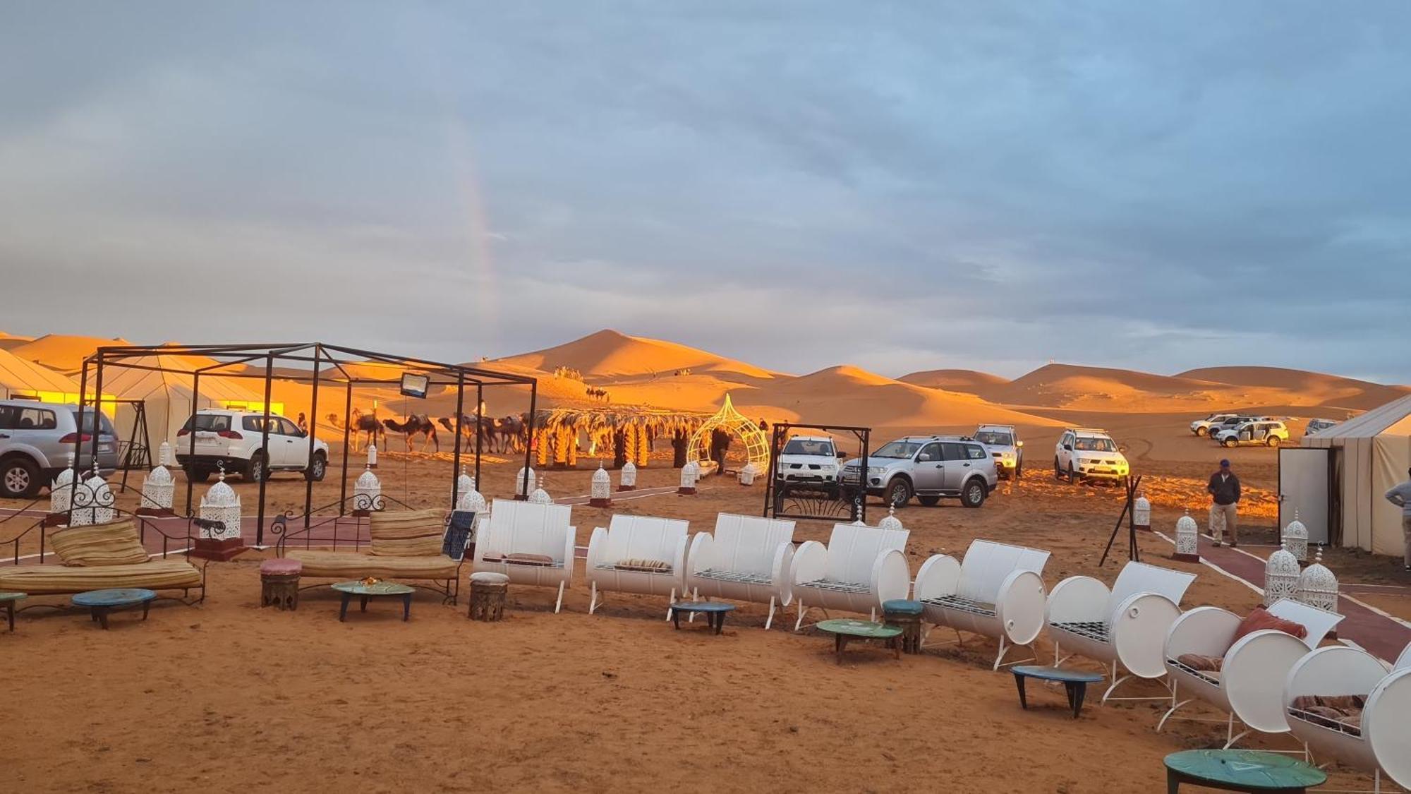 Desert Camp Camel & Sandboarding Merzouga Exterior foto